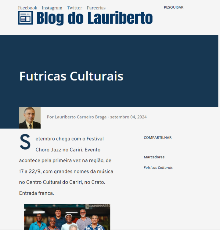 Blogue do Lauriberto